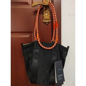 Pre-owned Topologie Large Black Crossbody Bag Unisex